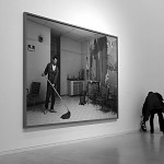 Jeff Wall 6: man with a broom.